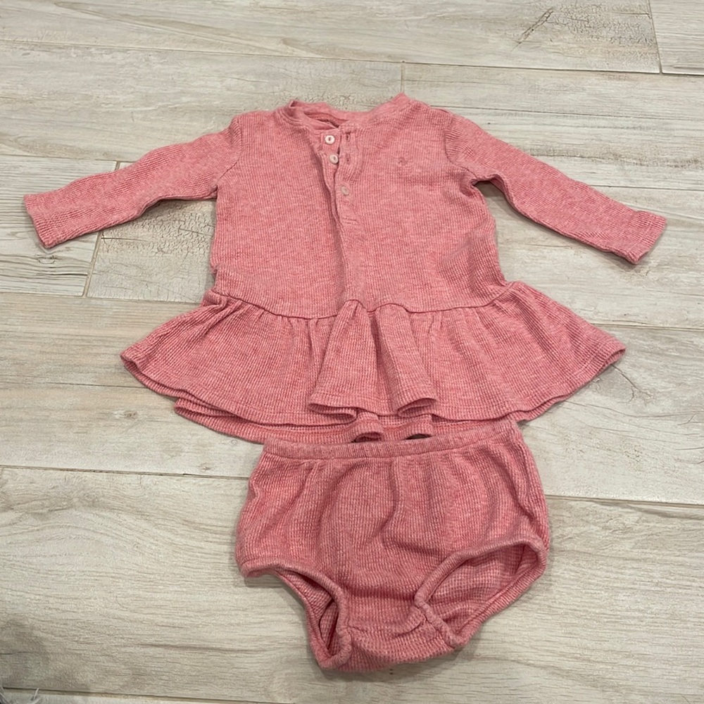 Ralph Lauren two piece waffle Set